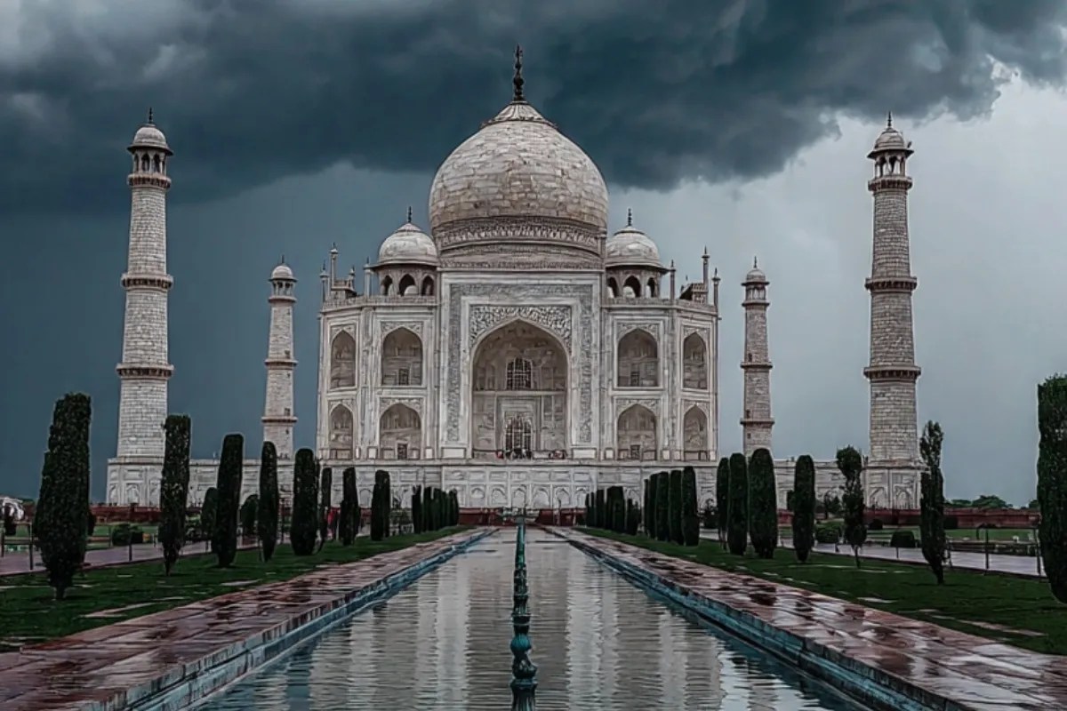 ताज नगरी का मौसम, फोटो सोर्स- मेटा आई