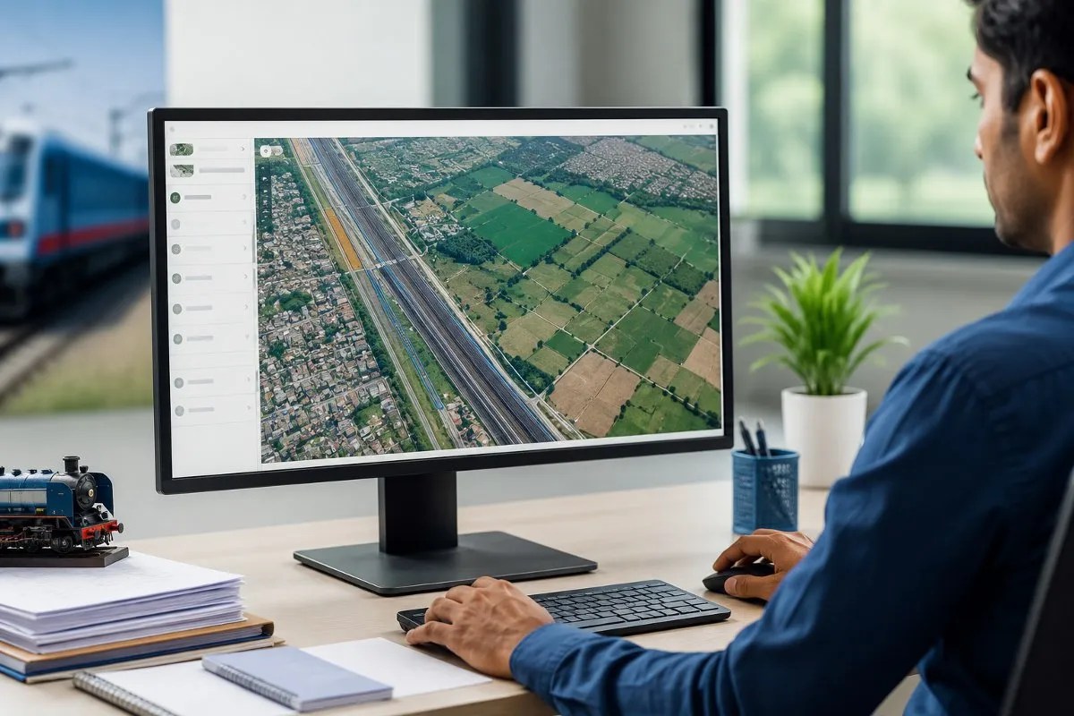 Digital Revolution in Railway Land Management: Complete Information Available with a Single Click on the Rail Land Portal