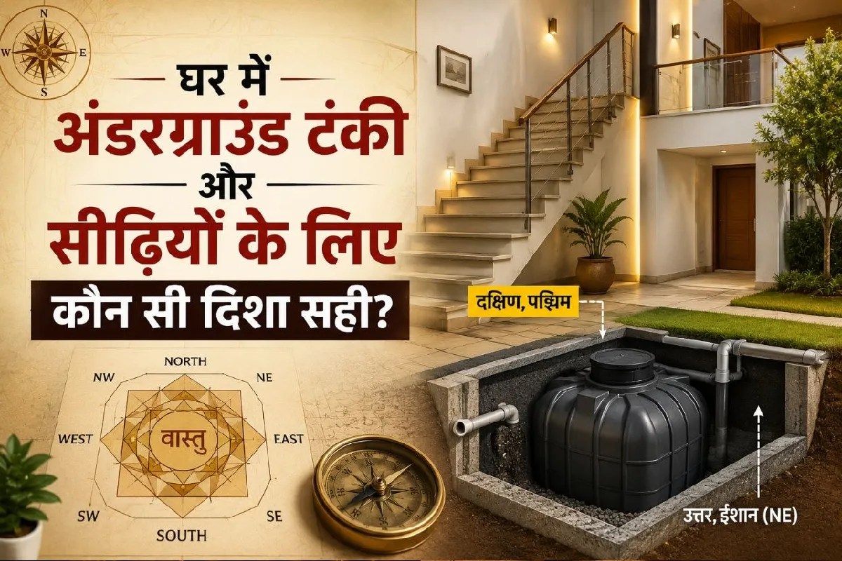 Home vastu tips underground water tank south west direction mistakes