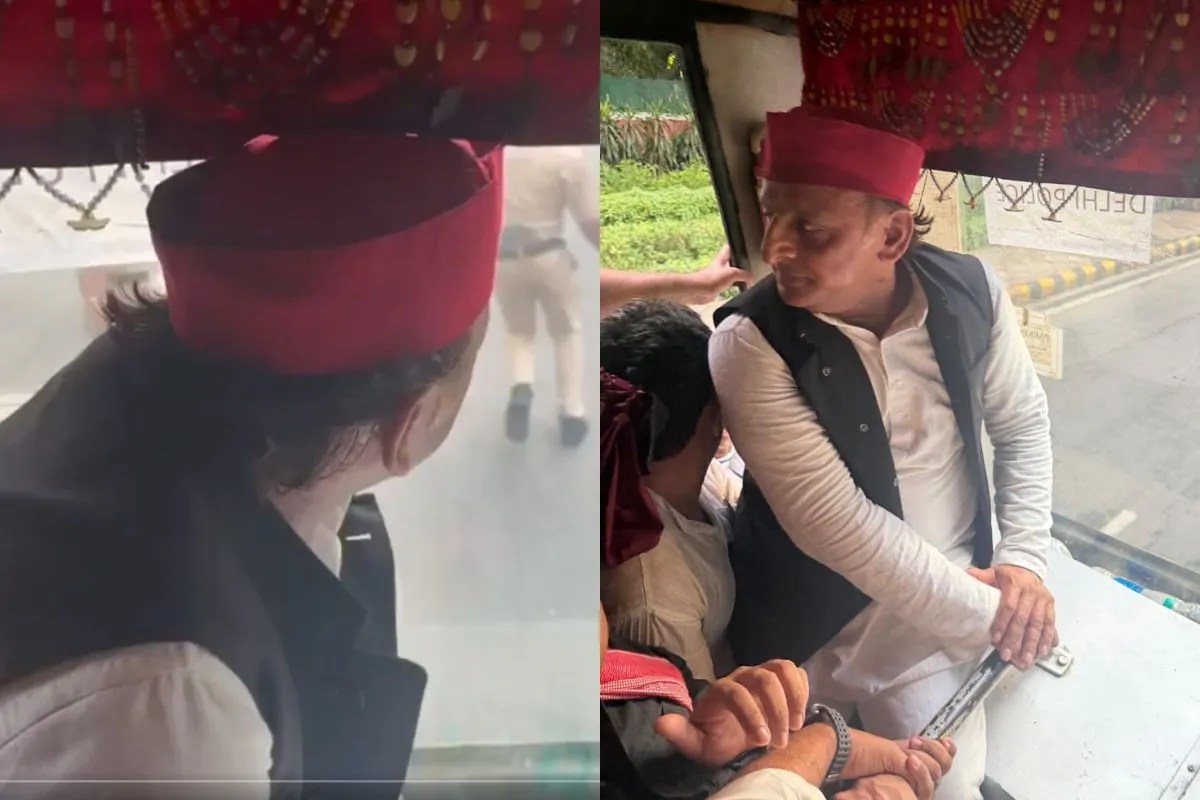 Akhilesh Yadav detained