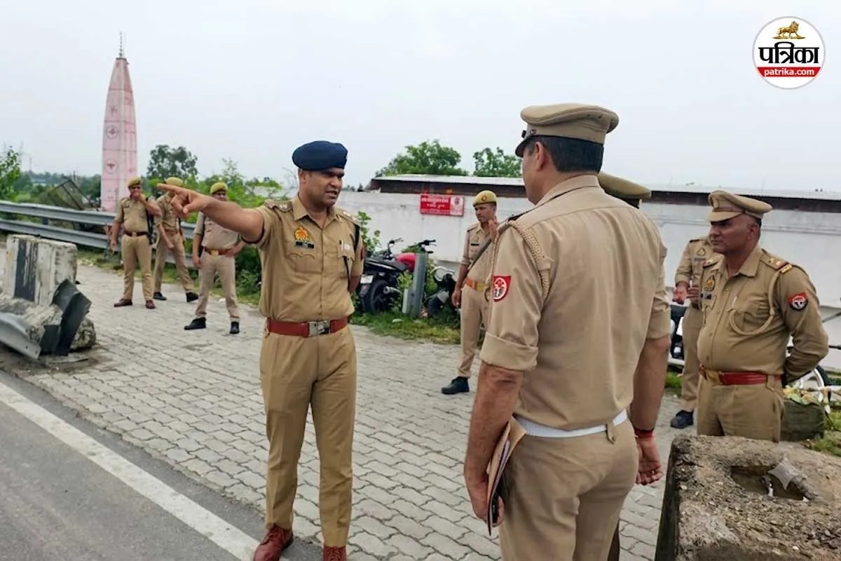amroha sp inspects kanwar yatra 2026 route security