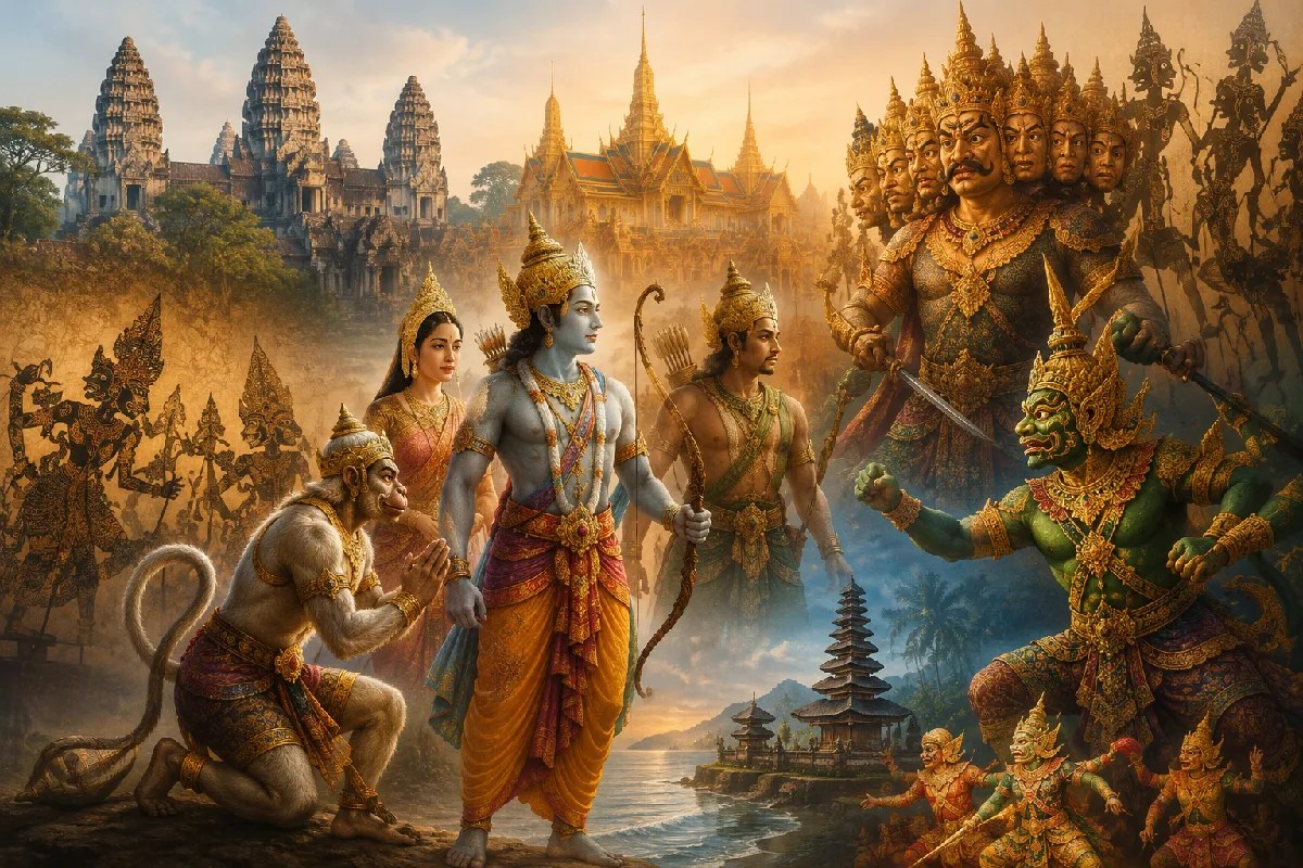 different ramayana versions in south east asian countries