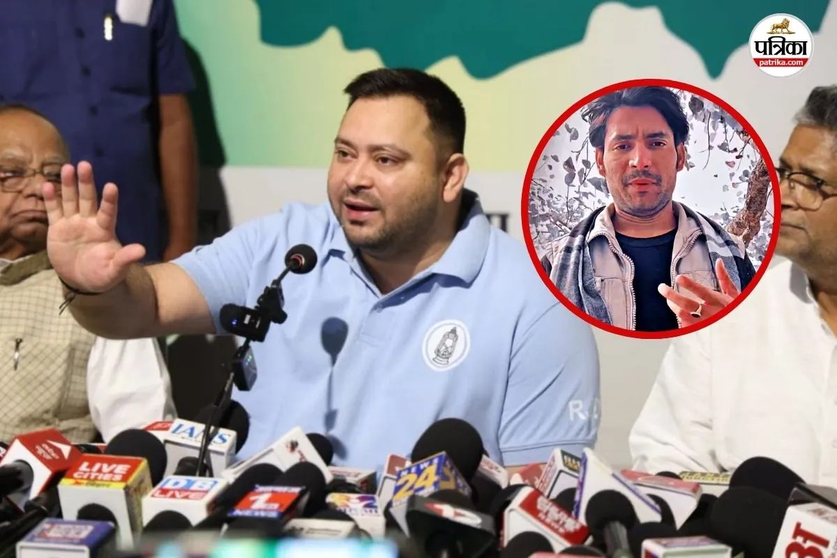 tejashwi yadav on bharat tiwari encounter