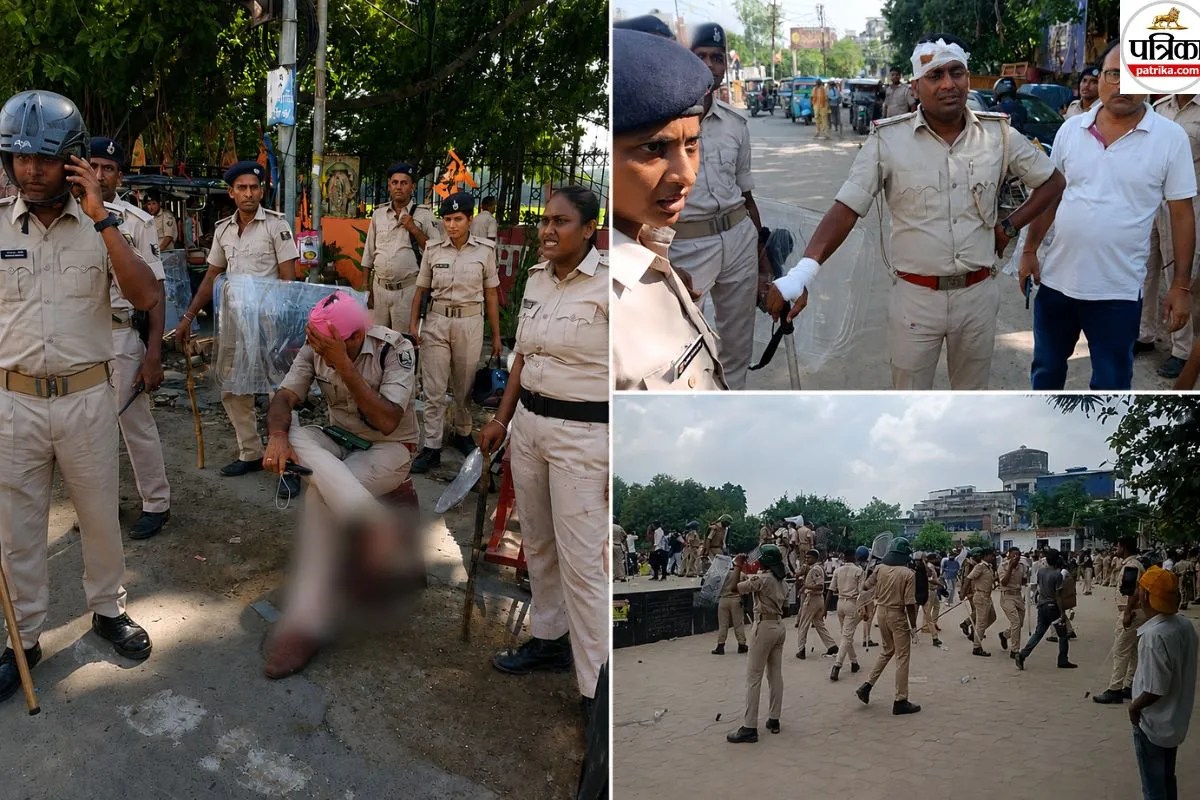bihar bandh police clash