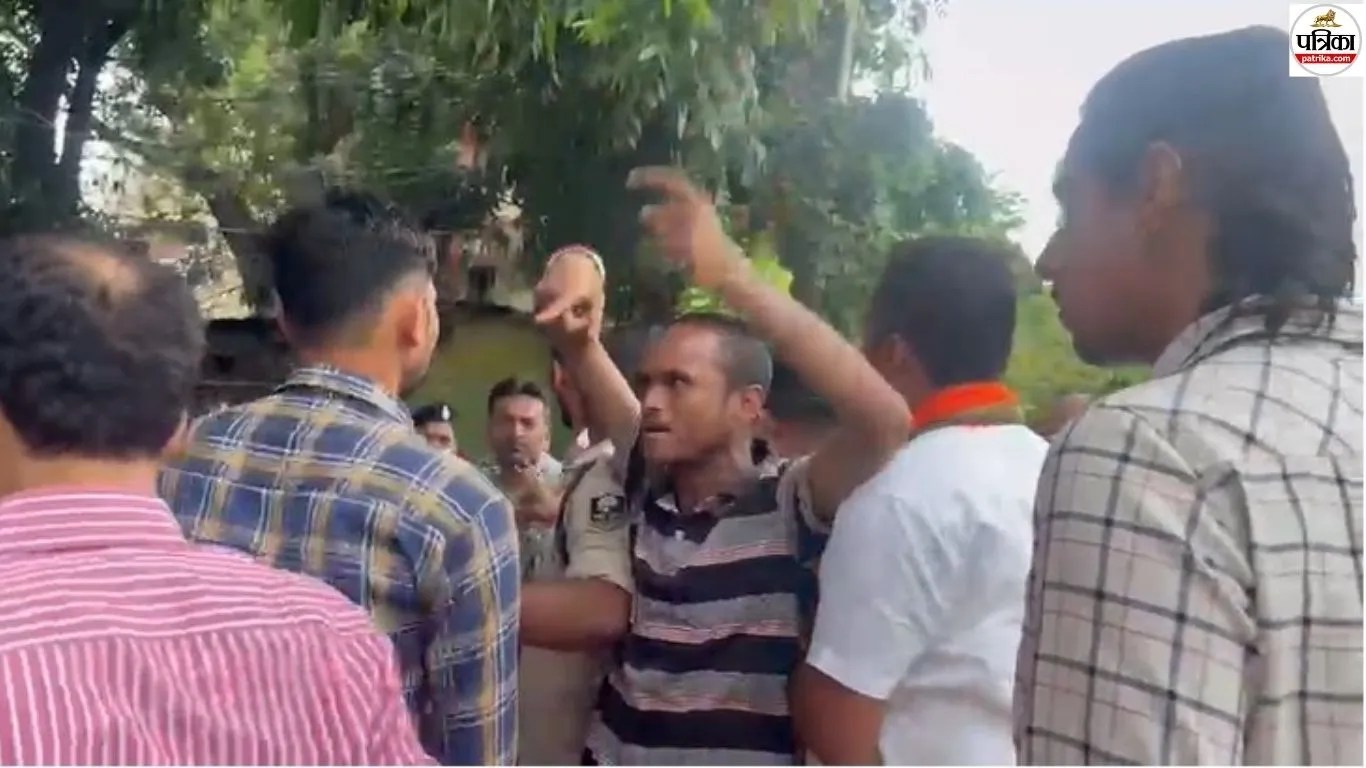 bjp jan suraj workers clash