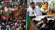 bjp rjd roadshow
