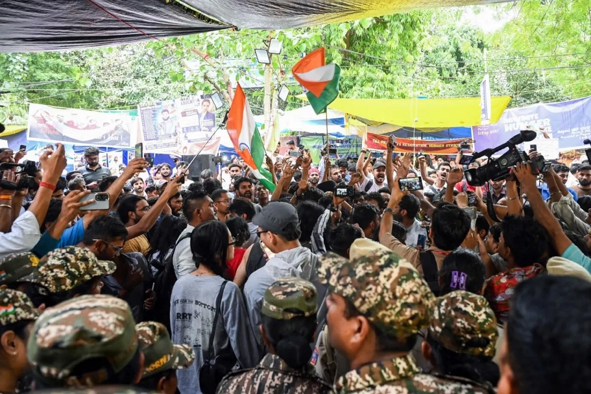 CJP Parliament March: ‘जंतर-मंतर के पास पहुंचा पत्थरों से भरा ट्रक’, संसद मार्च से पहले अभिजीत दीपके का बड़ा आरोप