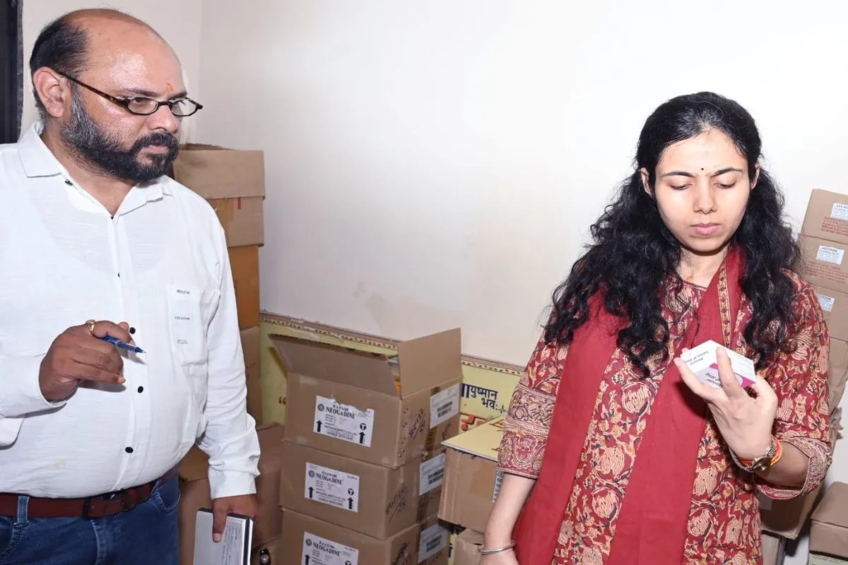 Ratlam Collector's inspection news