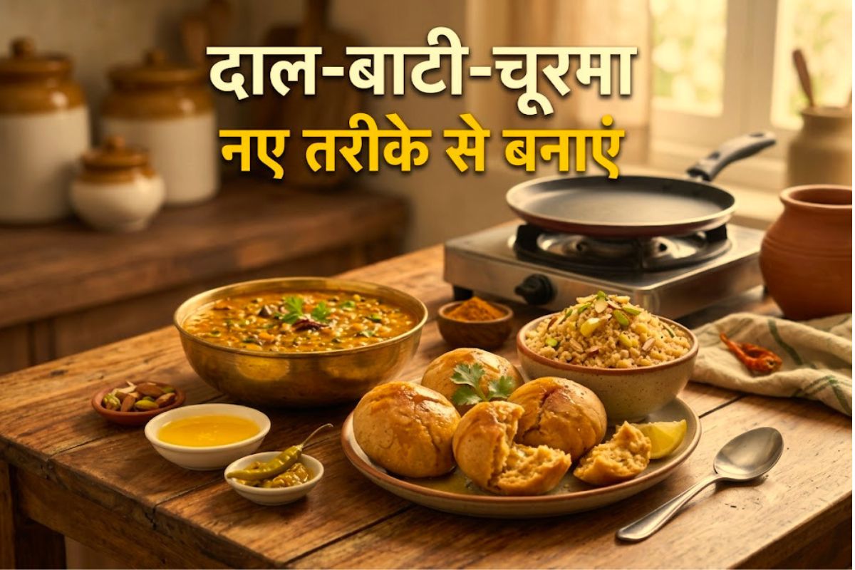 राजस्थान, राजस्थानी रेसिपी, दाल बाटी चूरमा, फूड रेसिपी,