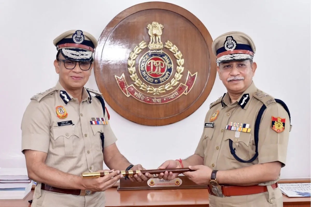 Delhi Police Commissioner Anurag Kumar