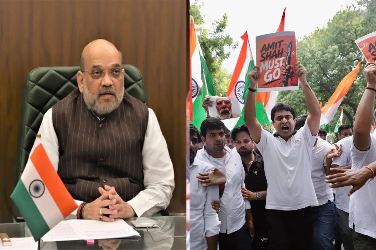 Amit Shah Resign Demand