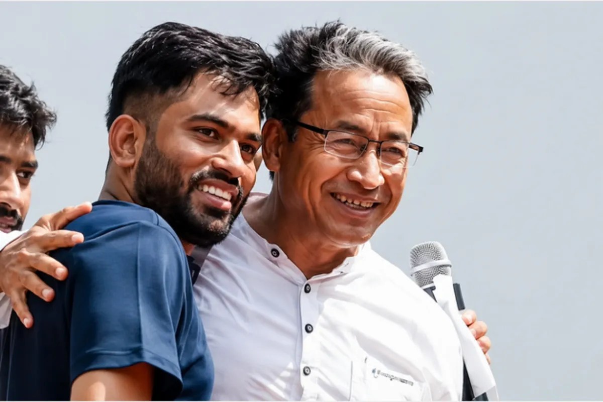 ‘धर्मेंद्र प्रधान के इस्तीफे तक शांतिपूर्ण विरोध प्रदर्शन जारी रहेगा’, सोनम वांगचुक की भूख हड़ताल टूटने के बाद अभिजीत दीपके का ऐलान