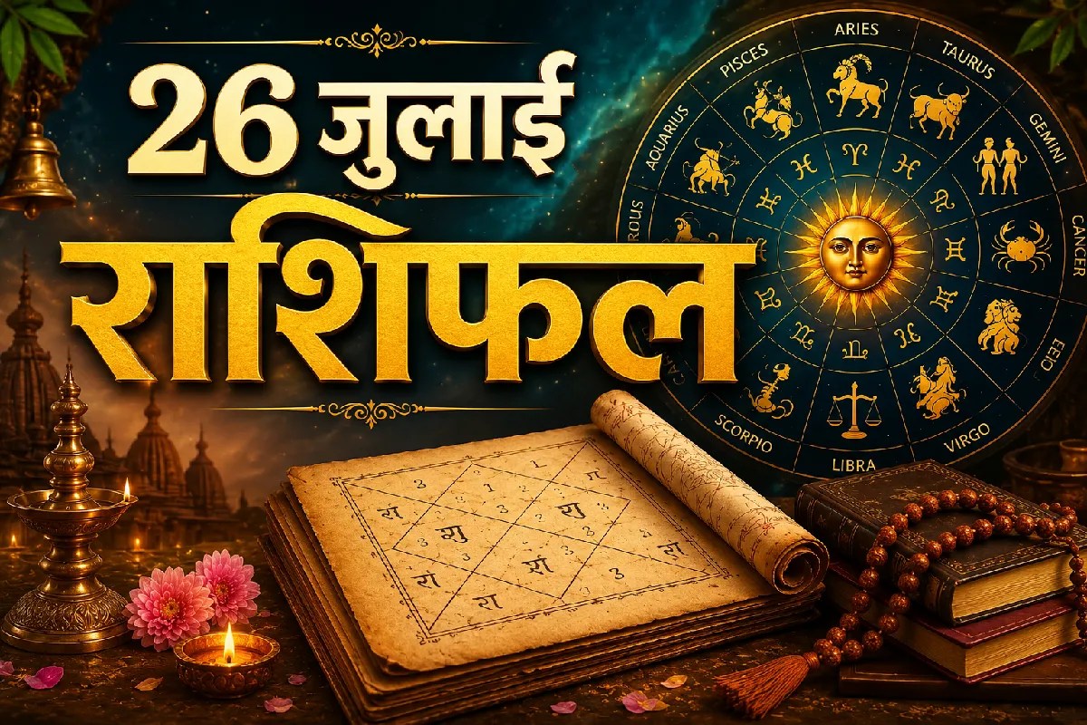 Aaj Ka Rashifal 26 July 2026 Daily Horoscope Aries to Pisces prediction