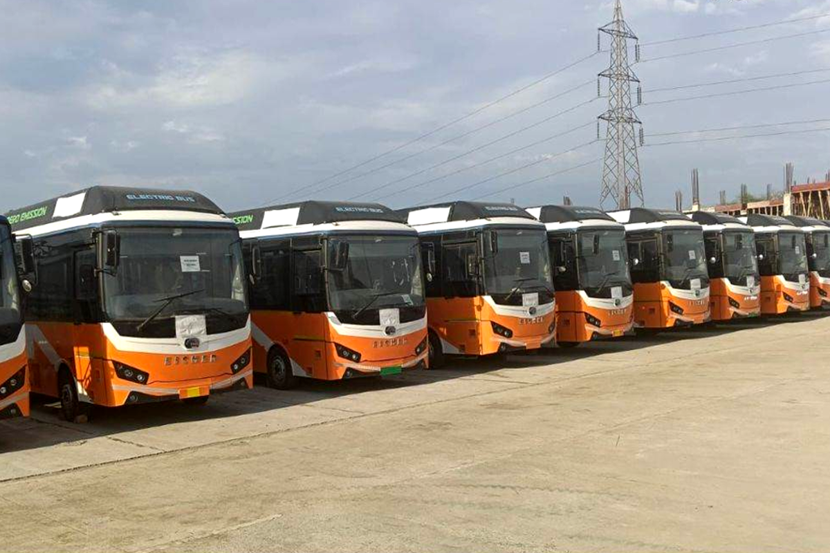 Bhopal E-Bus Commercial Run