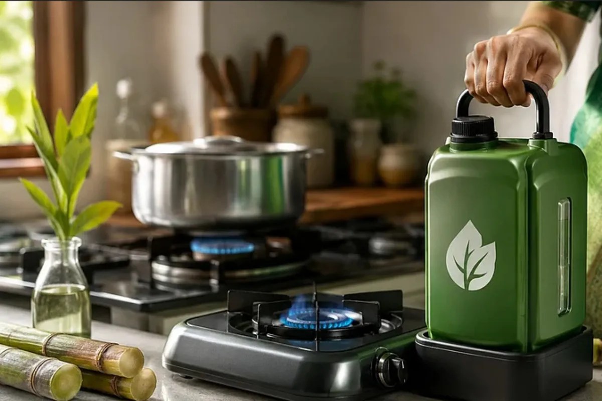 Ethanol in kitchen