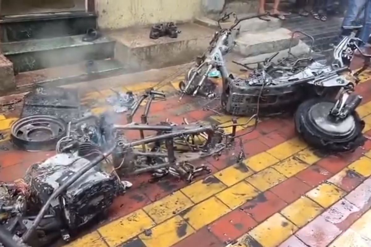 EV fire in Maharashtra