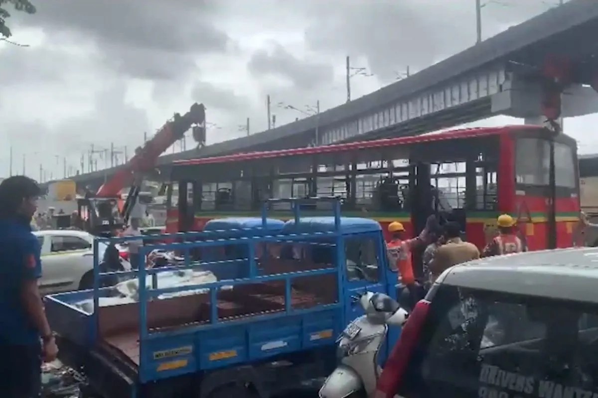 BEST Bus Accident Mumbai