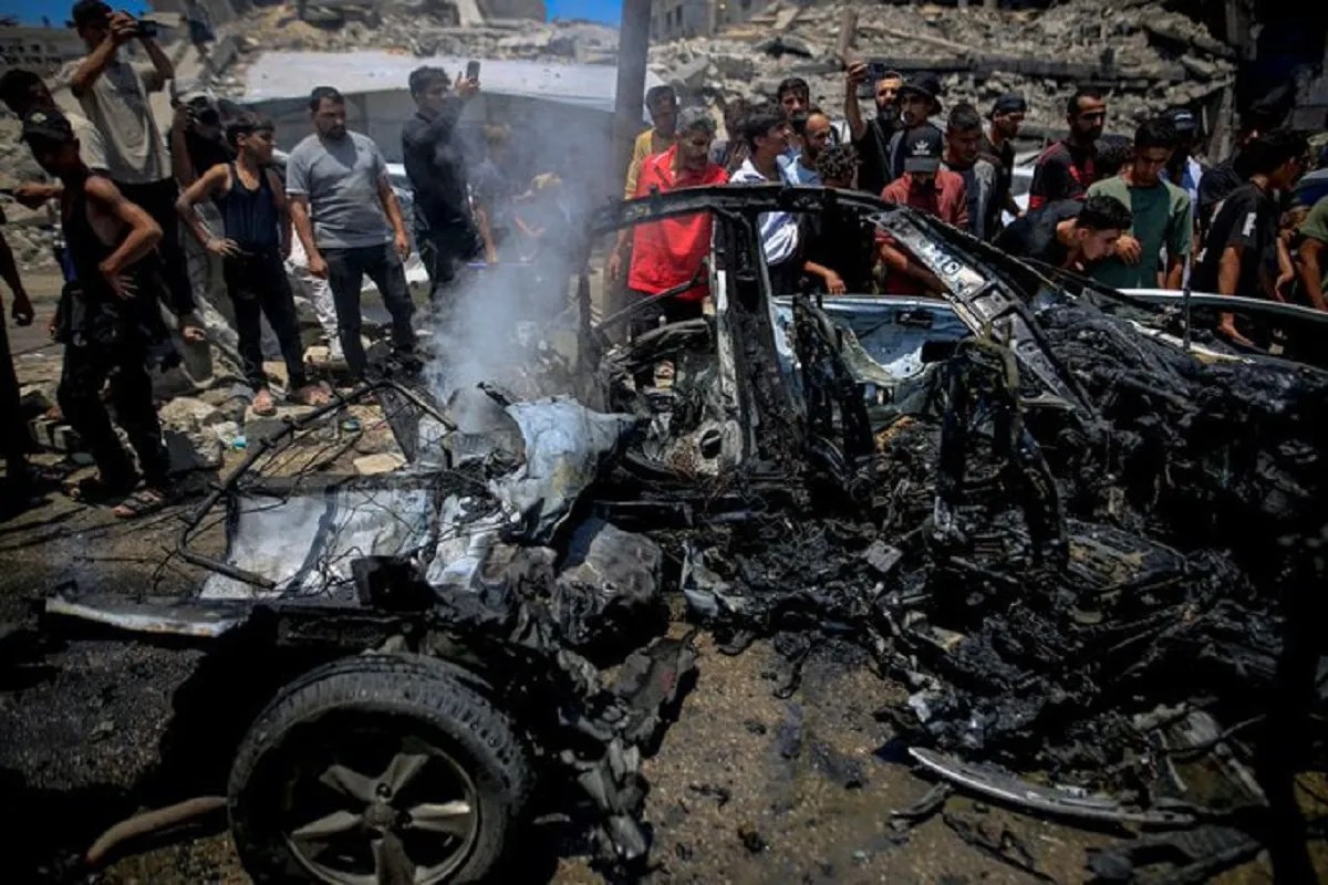 Israel attack Gaza