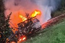 Fire Erupts After Two-Truck Collision in Dahod District; Driver and Cleaner Die