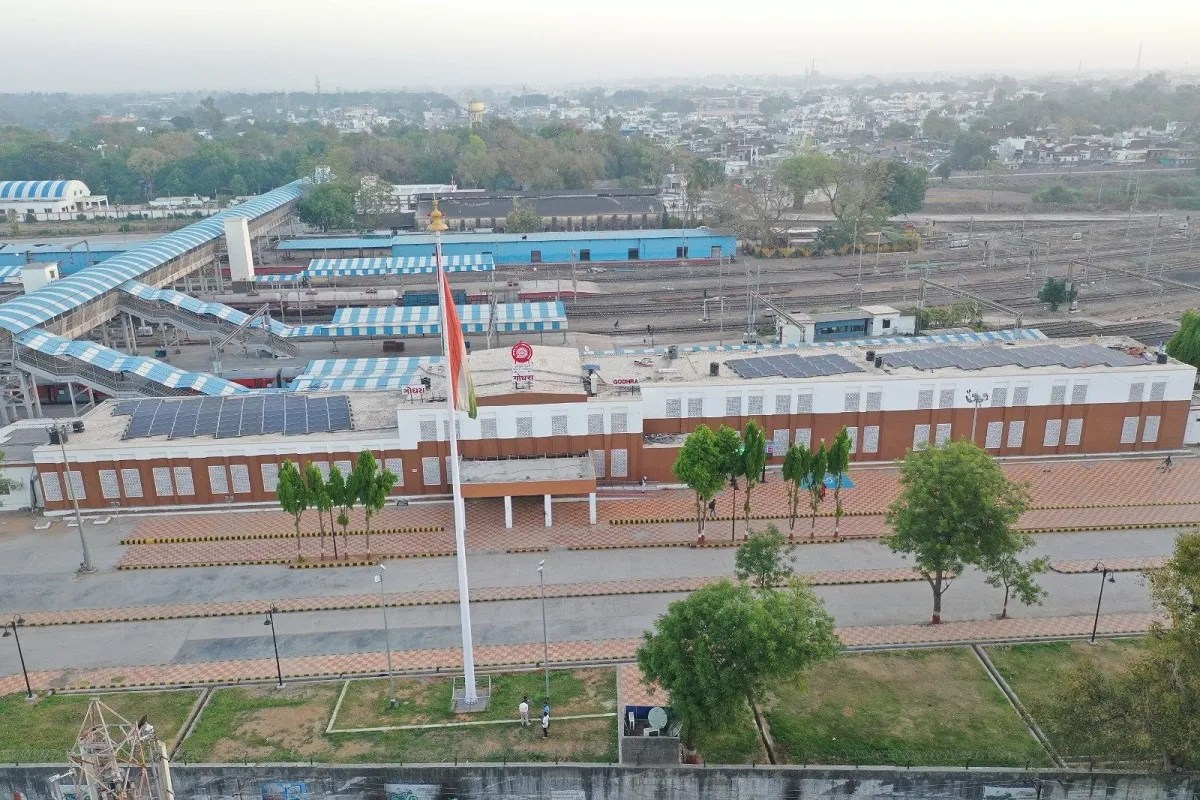 Godhra Railway Station Revamped at a Cost of ₹7 Crore Under Amrit Bharat Station Scheme