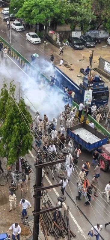BJP Workers Protest