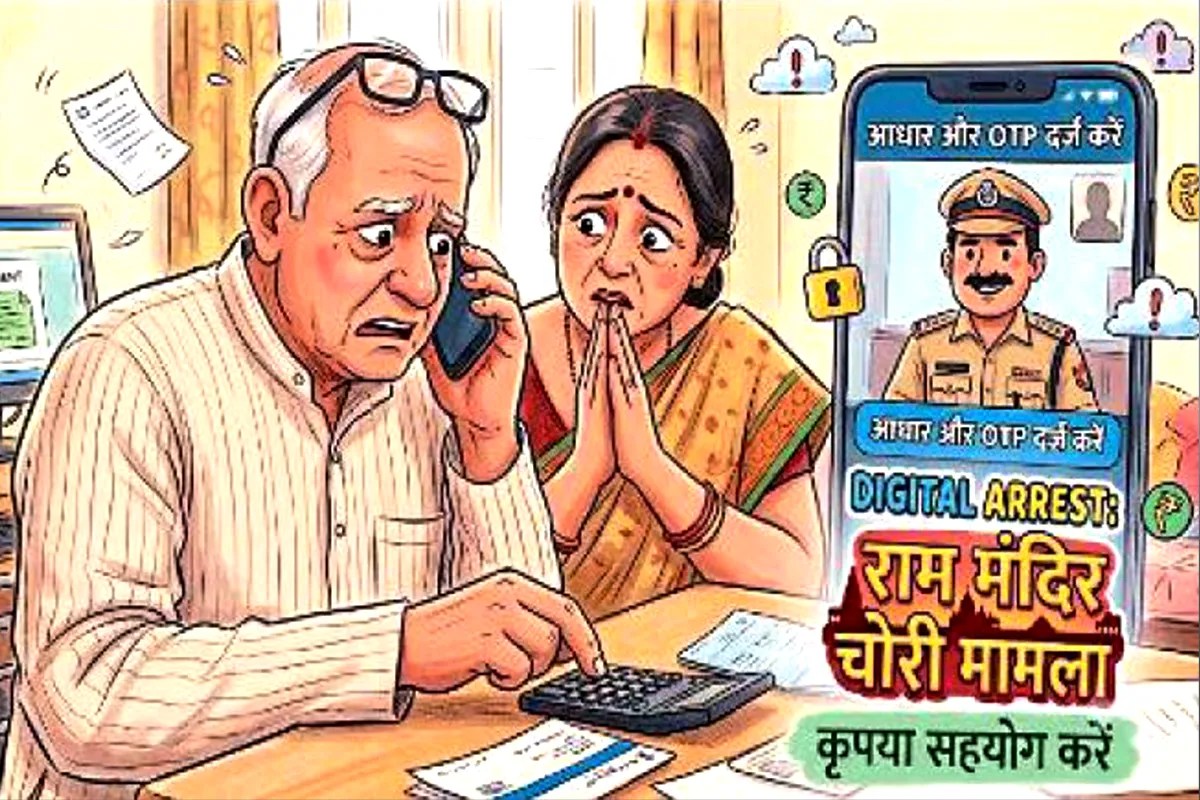Cyber fraud on Ram Mandir donation theft Case