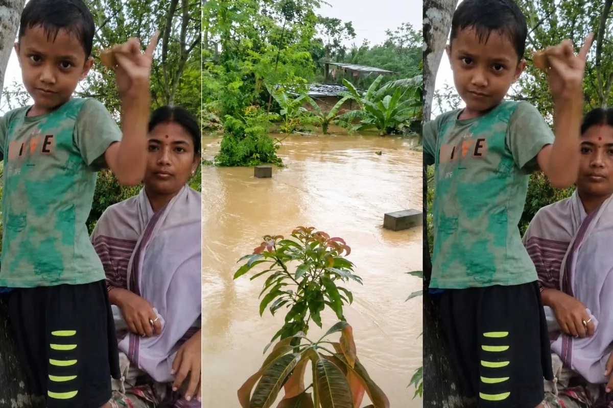 Assam flood Shivsagar Charaideo