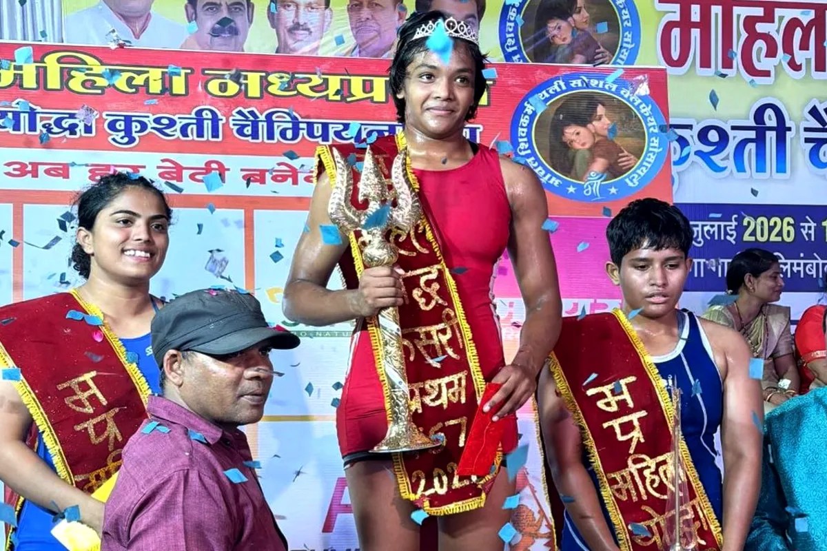 Wrestler Kajal Rajak