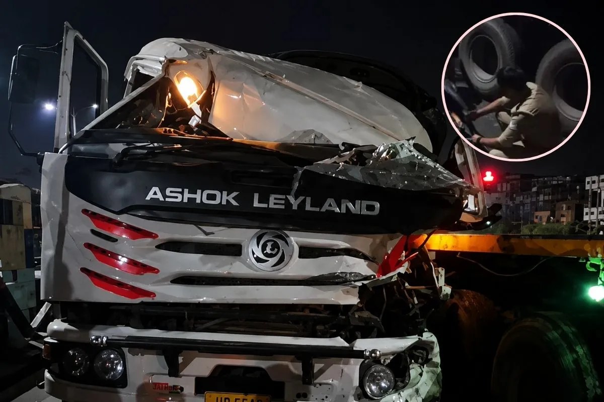 Kanpur Road Accident, Barra Elevated Road, Kanpur Traffic Police Constable Dead