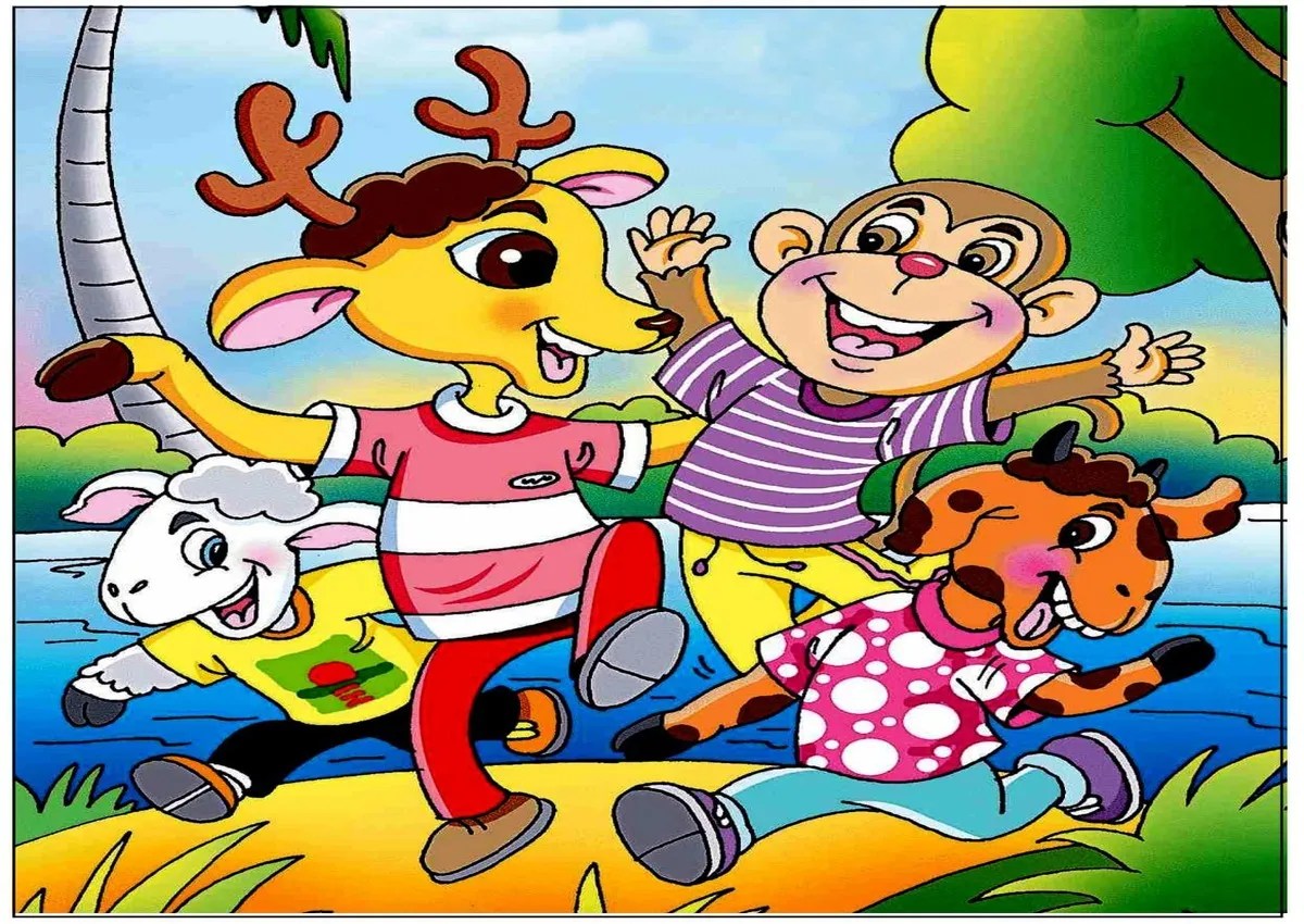 Friendship Stories for Kids, Moral Stories in Hindi, Animal Friendship Stories,