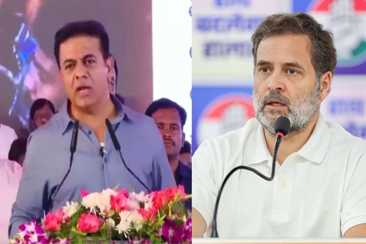 KTR attacks Rahul Gandhi
