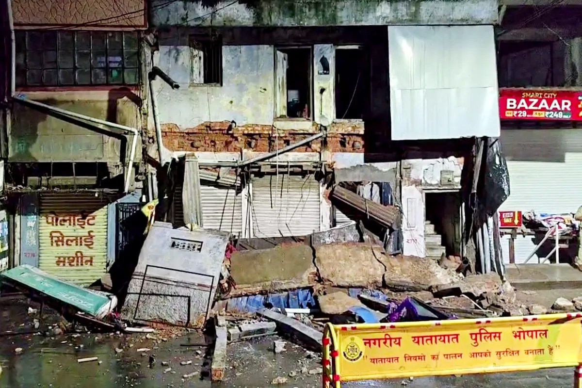 House Collapse In Bhopal