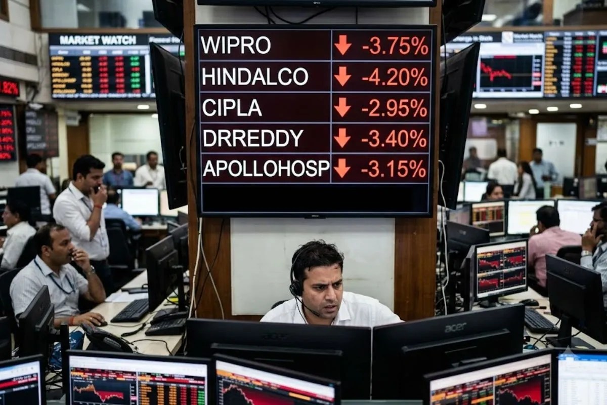 NSE Nifty 50 Share Losers List