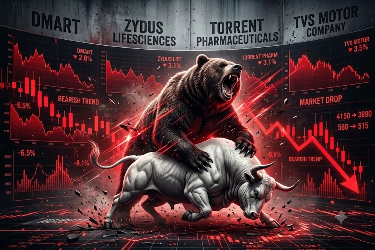 TVS Motor Share Price Fall