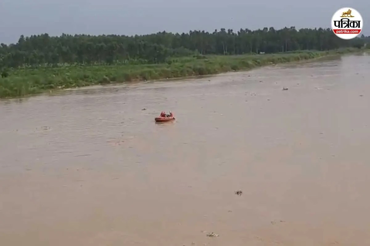 moradabad ramganga river flood villages crops damaged