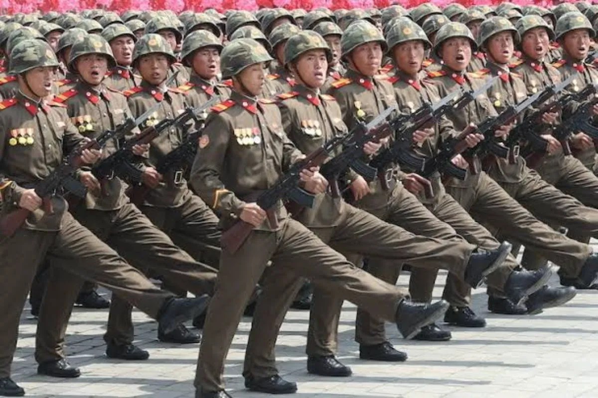North Korean soldiers