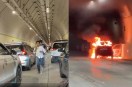 Car Fire in Mumbai, Mumbai Tunnel Accident