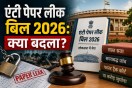Anti Paper Leak Bill 2026, Public Examinations Amendment Bill, Paper Leak Law India,