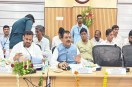 नांदेड़ रेल मंडल कार्यालय में आयोजित सांसदों की बैठक