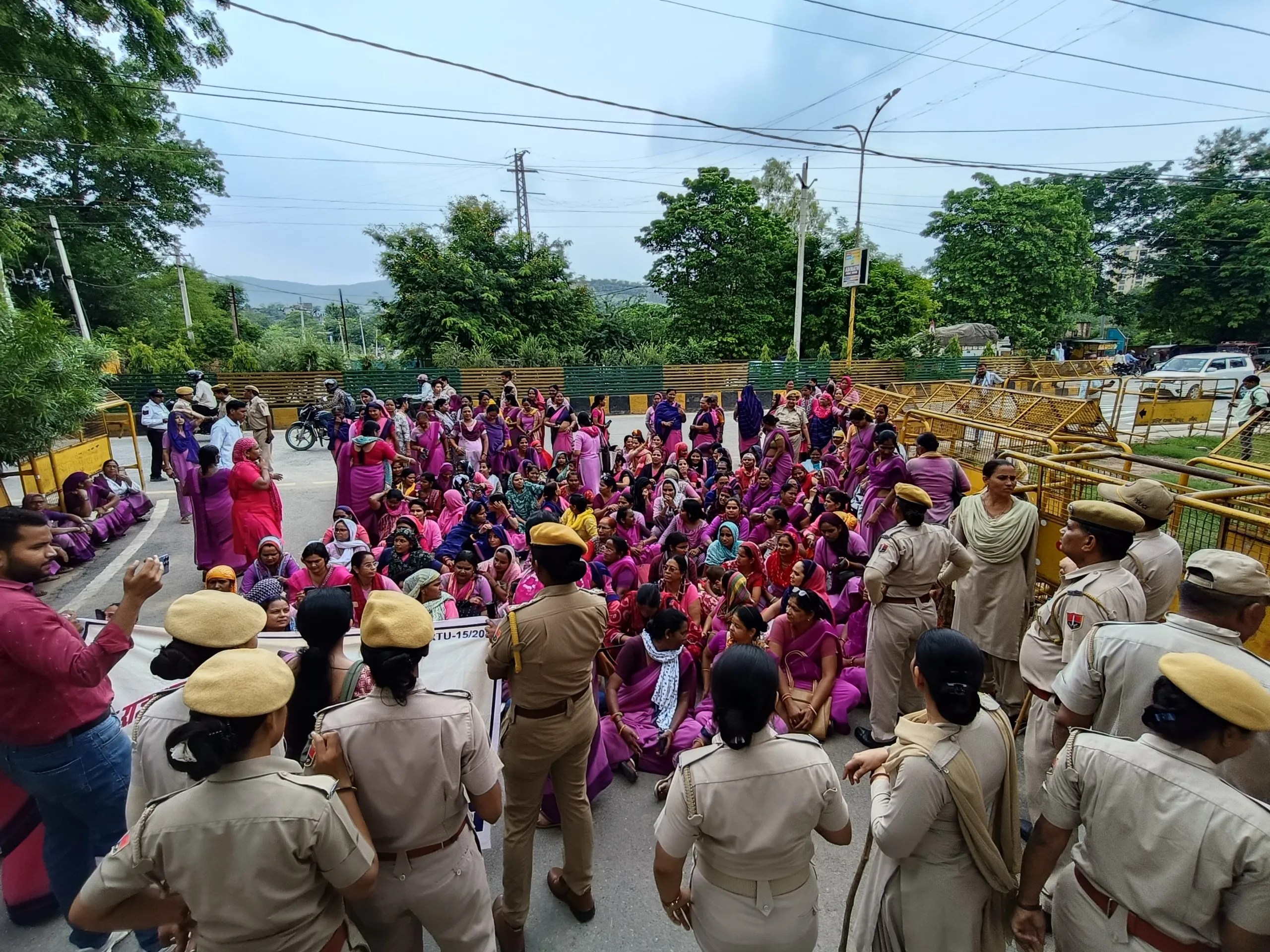 alwar anganwadi workers