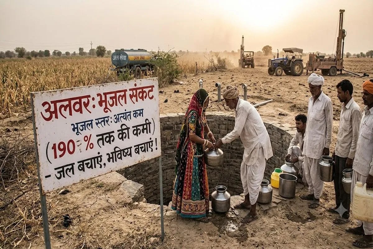 rajasthan groundwater crisis alwar