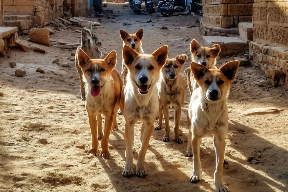 jaisalmer dogs photo
