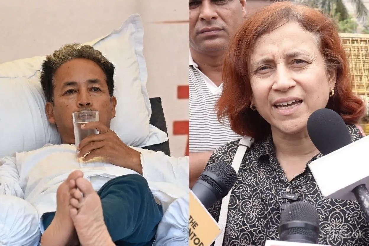Sonam Wangchuk hunger strike, Geetanjali Angmo statement