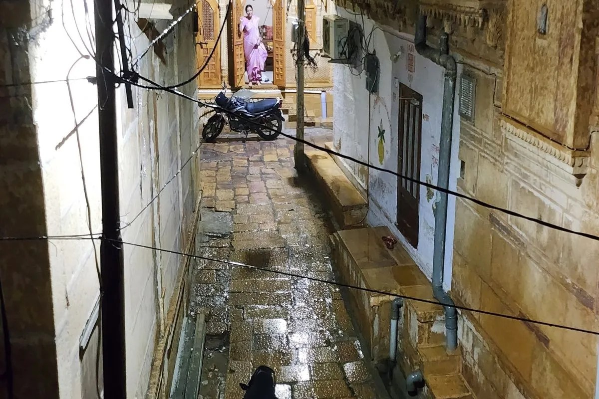 jaisalmer rain photo