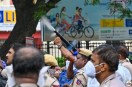 pellet gun marks on body, delhi protest injured youth prashant