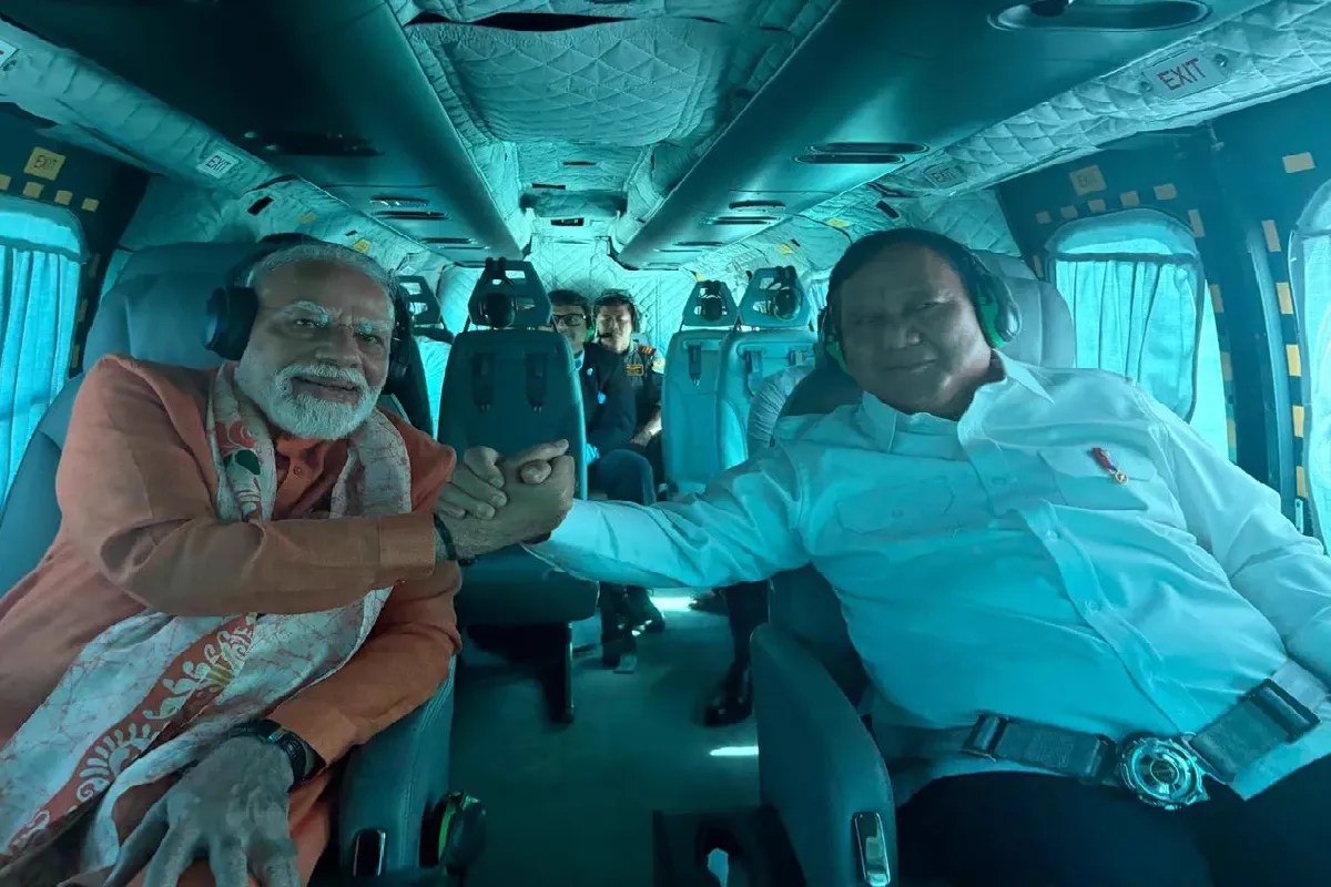 पीएम नरेंद्र मोदी ने X पर यह फोटो शेयर की