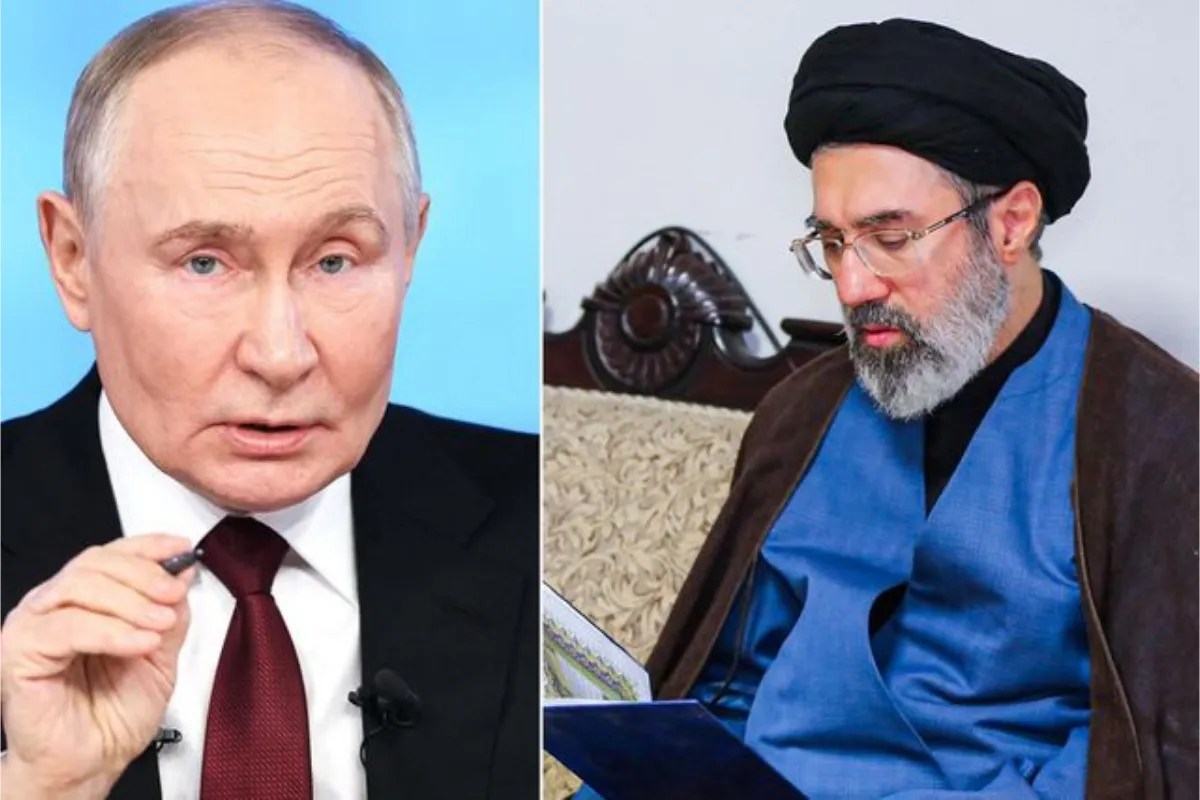 Vladimir Putin and Mojtaba Khamenei