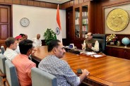 Rahul Gandhi met Lok Sabha Speaker