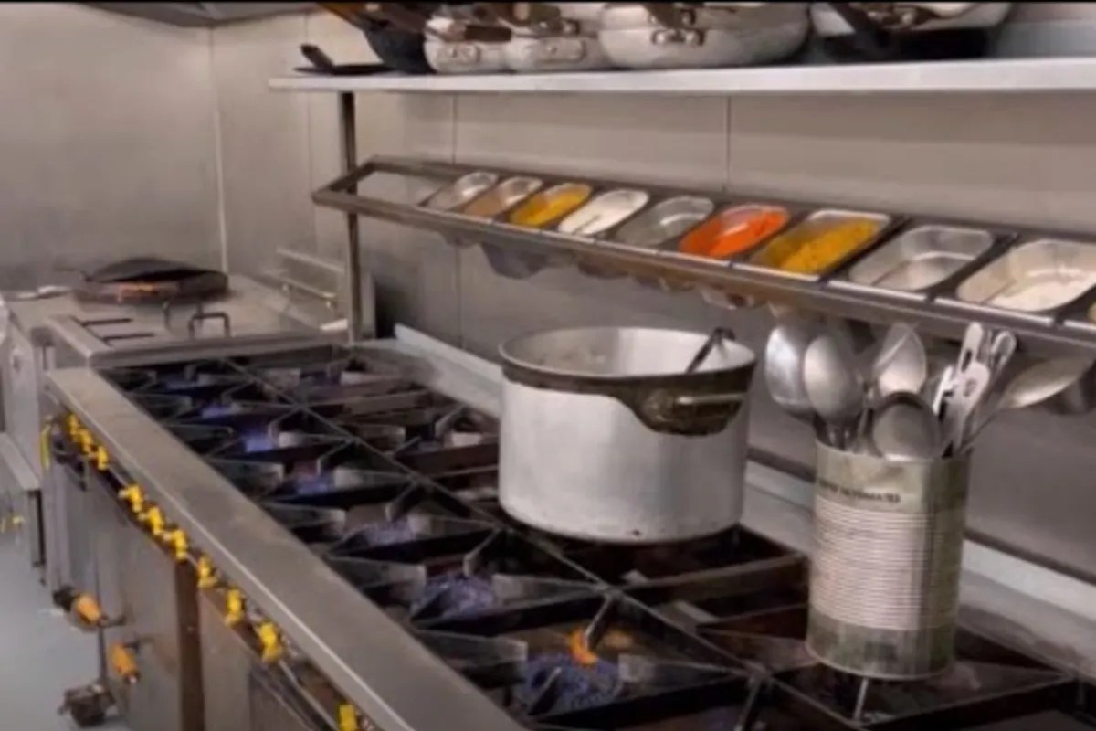 Restaurant kitchen