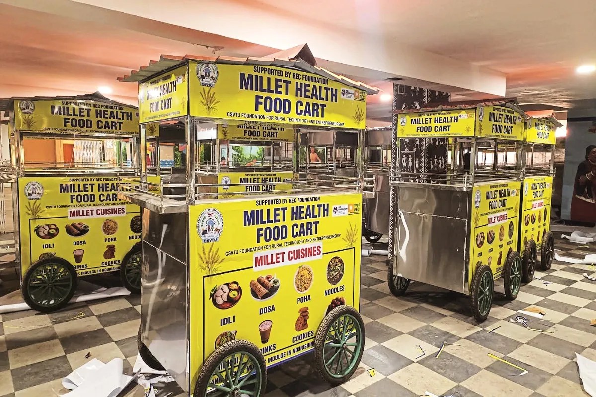 Millet Health Food Cart